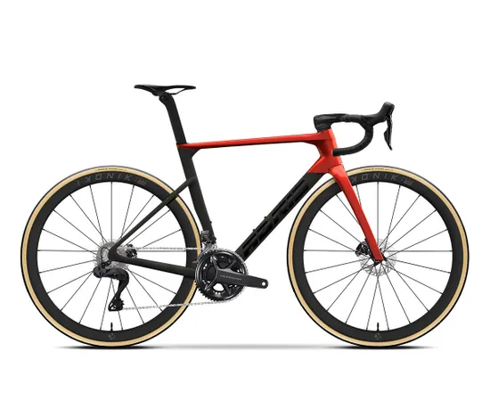 Vélo de route Unisexe LE PERFORMANCE S2 ULTEGRA DI2 Rouge Volcanique