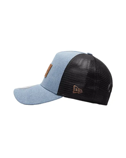 Casquette Trucker Unisexe Denim Leather Patch New Era Nvy