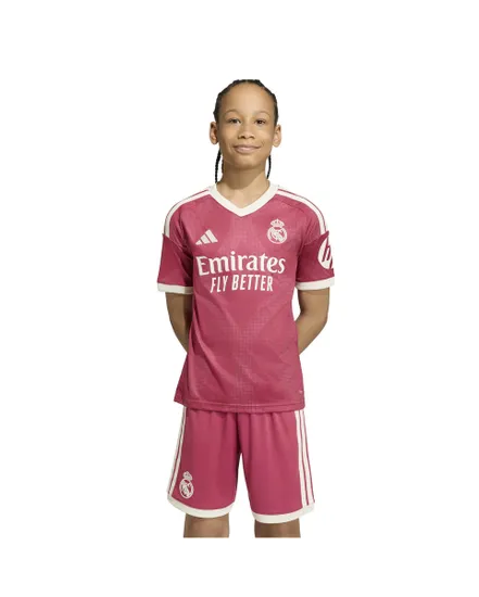 Maillot de football Enfant REAL 3 JSY Y Rose