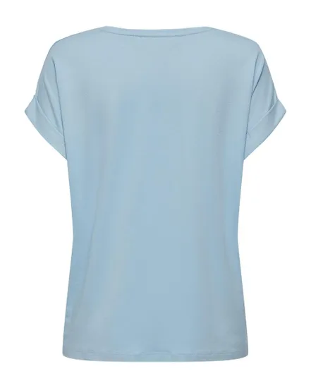 T-shirt manches courtes Femme ONLMOSTER S/S O-NECK TOP NOOS JRS Bleu
