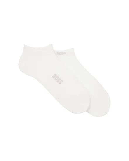 Lot de 2 paires de chaussettes Homme 2P AS LOGO BAMBOO Blanc