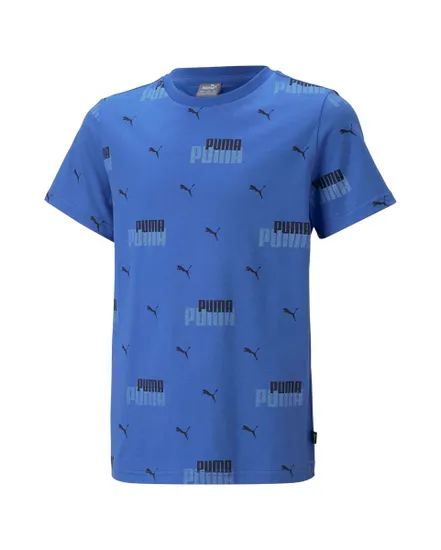 T-shirt manches courtes Enfant JR ESS+LPWR AOP TEE B Bleu