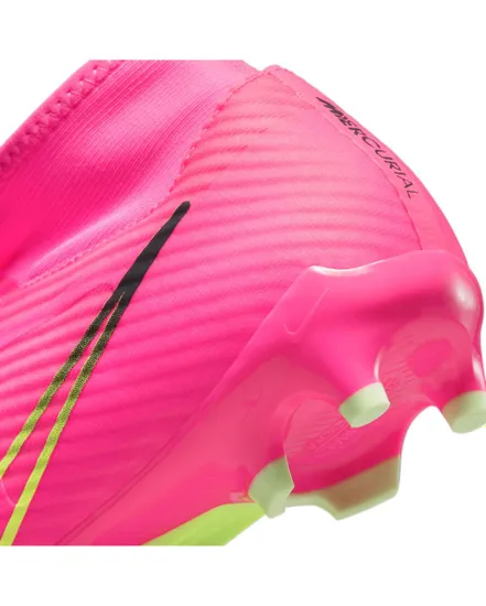 Crampons de football Homme ZOOM SUPERFLY 9 ACADEMY FG/MG Rose