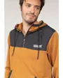 Sweatshirt à capuche manches longues Homme GURIN FL M Bronze