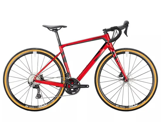 Vélo Gravel Homme GRV 10.0 Rouge/Noir