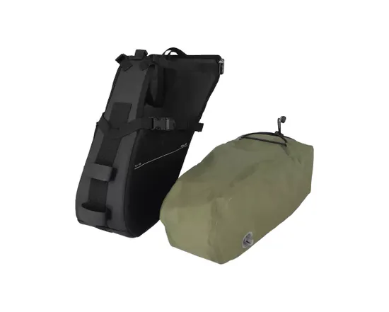 Sacoche de selle BA-G02 Vert/Noir