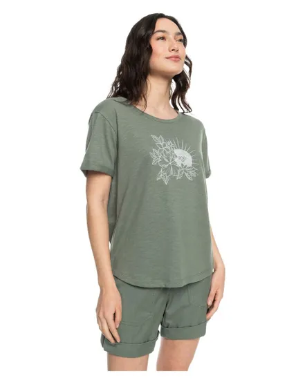 T-shirt Femme OCEAN AFTER Vert