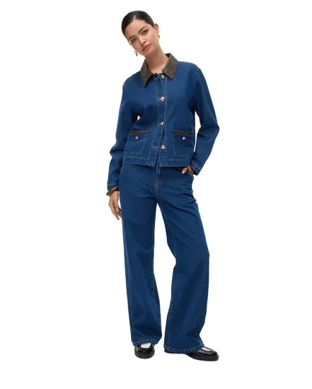Jeans Femme VMMARGOT HR Wide But Color