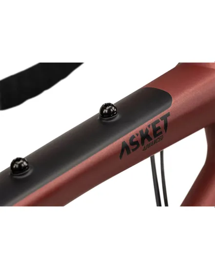 Vélo Gravel Unisexe ASKET ADVANCED Rouge/Noir