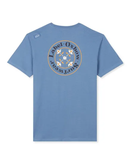 TEE SHIRT MANCHES COURTES GRAPHIQUE Homme Bleu