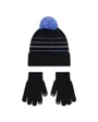 Coffret enfant Jeune enfant POWDER PLAY PEAK BEANIE SET Noir