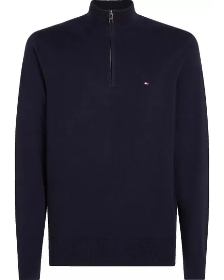 Pull Homme PIMA ORG CTN CASHMER Bleu