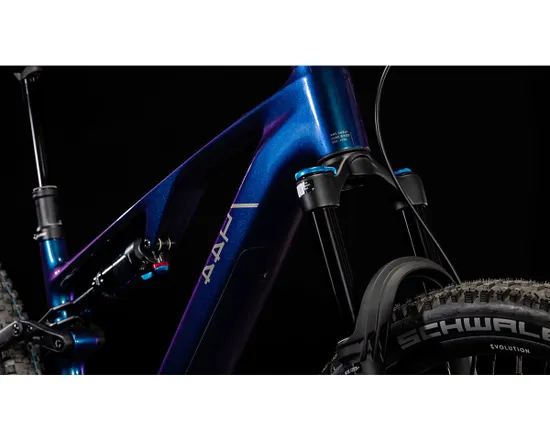 VTT électrique tout suspendu Unisexe AMS HYBRID ONE44 C:68X SLX 400X 29 Bleu