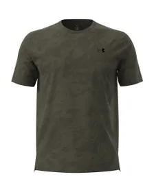 T-shirt Homme UA TECH VENT JCQRD SS Vert