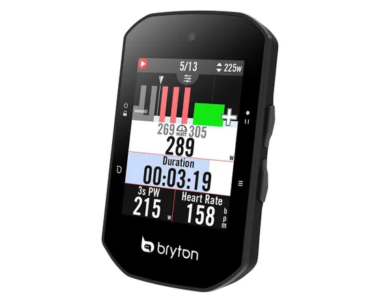 Compteur GPS de vélo RIDER S500 E Noir