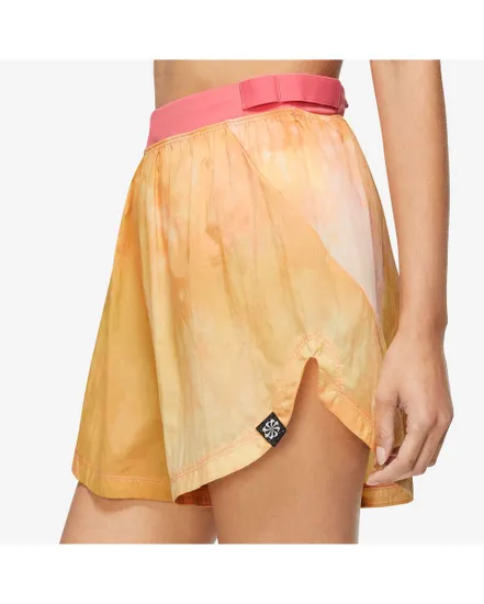 Short Femme W NK TRAIL REPEL MR 3 SHRT Orange