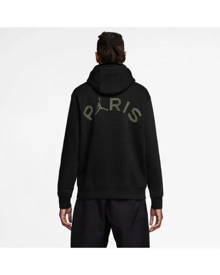 Sweat à capuche Homme M J PSG HBR FLC PO Noir