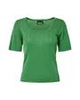 Top Femme PCSALIMA SS Squared Knit Top MSA
