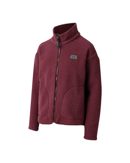 Polaire zip Enfant ZESTYIIFLEECE Bordeaux