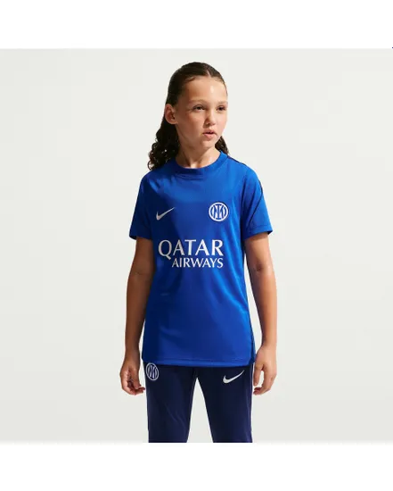 Maillot Entraînement Enfant Nike Inter Milan Strike Dri-FIT
