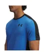 T-shirt Homme UA HG WORDMARK SS Bleu