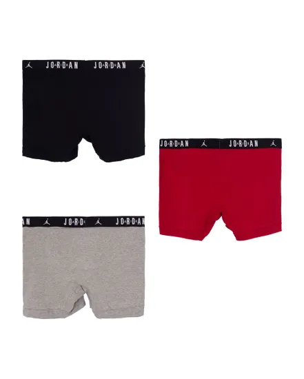 Lot boxers Homme JHM FLIGHT COTTON CORE 3PK BB Rouge