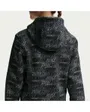 Sweat Enfant K NSW CLUB FLC PO HDY AOP Gris