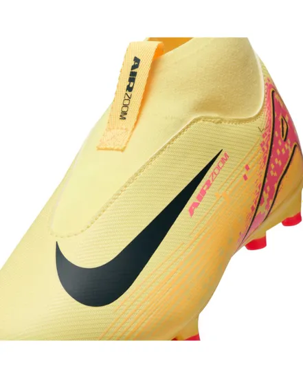 Crampons de football Enfant JR ZM SUPERFLY 10 ACAD KM FGMG Jaune