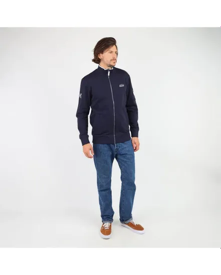 Veste manches longues Homme SWEAT FULL ZIP ESSENTIEL Bleu