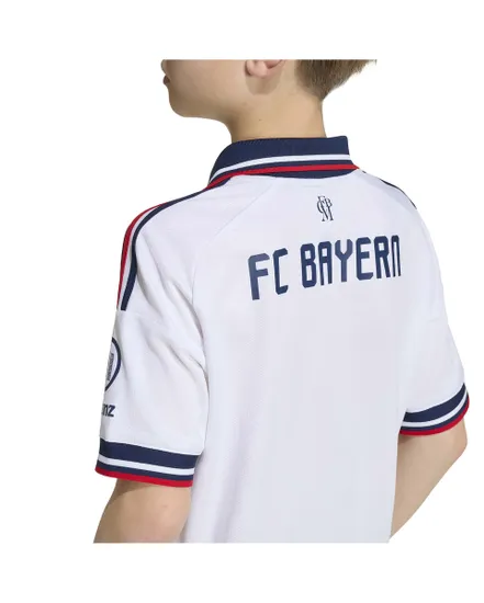 Maillot de football Enfant FCB A JSY Y Blanc