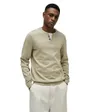 Pullover Homme Knit Henley Col Jersey