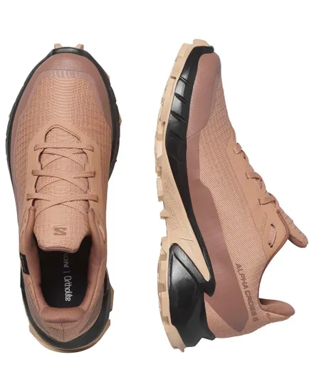 Chaussures de trail Femme SHOES ALPHACROSS 5 GTX Beige