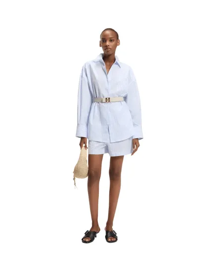 Blouse Femme Oversize Rayée