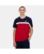 T-shirt TRICOLORE Homme Rouge