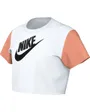 T-shirt manches courtes Enfant plus âgé G NSW TEE ESSNTL BOXY TEE DNC Blanc