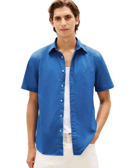 Chemise Homme Flex Poplin Solid S/S Shirt