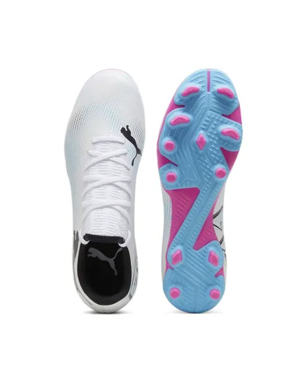 Crampons de football Homme FUTURE 7 PLAY FG/AG Blanc