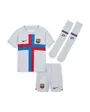 Ensemble football Enfant FCB LK NK DF KIT 3R Blanc