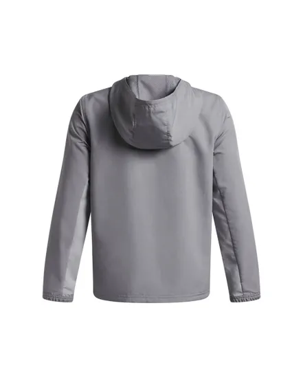 Veste à capuche Enfant UA B RIVAL WVN JACKET Gris