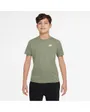 T-shirt Enfant plus agé K NSW TEE EMB FUTURA LBR Vert