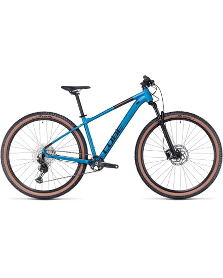 VTT semi rigide Unisexe ATTENTION SLX Bleu/Orange