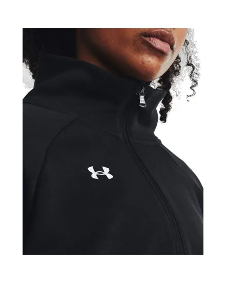 Sweat zip Femme UA RIVAL FLEECE HZ Noir