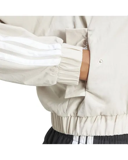 Veste zip Femme W 3S WV BOMBER Beige