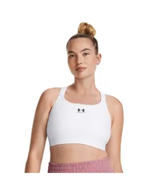 Brassière Femme UA HEATGEAR HIGH Blanc