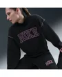 Sweat Femme W NSW PHNX FLC MOCK NECK PE Noir