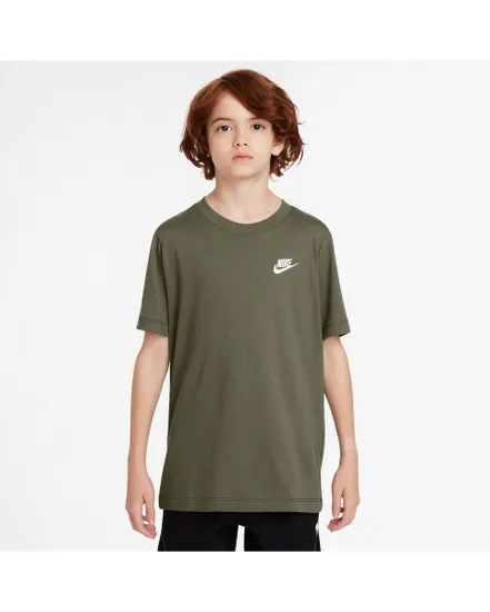 T-shirt Enfant plus agé K NSW TEE EMB FUTURA LBR Vert