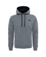 Sweat à capuche manches longues Homme M SEASONAL DREW PEAK PULLOVER - EU Gris