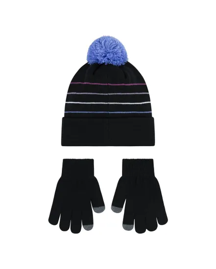 Coffret enfant Jeune enfant POWDER PLAY PEAK BEANIE SET Noir