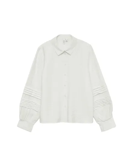 Chemise Femme VMISELA L/S Shirt WVN BTQ GA
