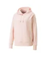 Sweat a capuche manches longues Femme W HER HDY TR Rose